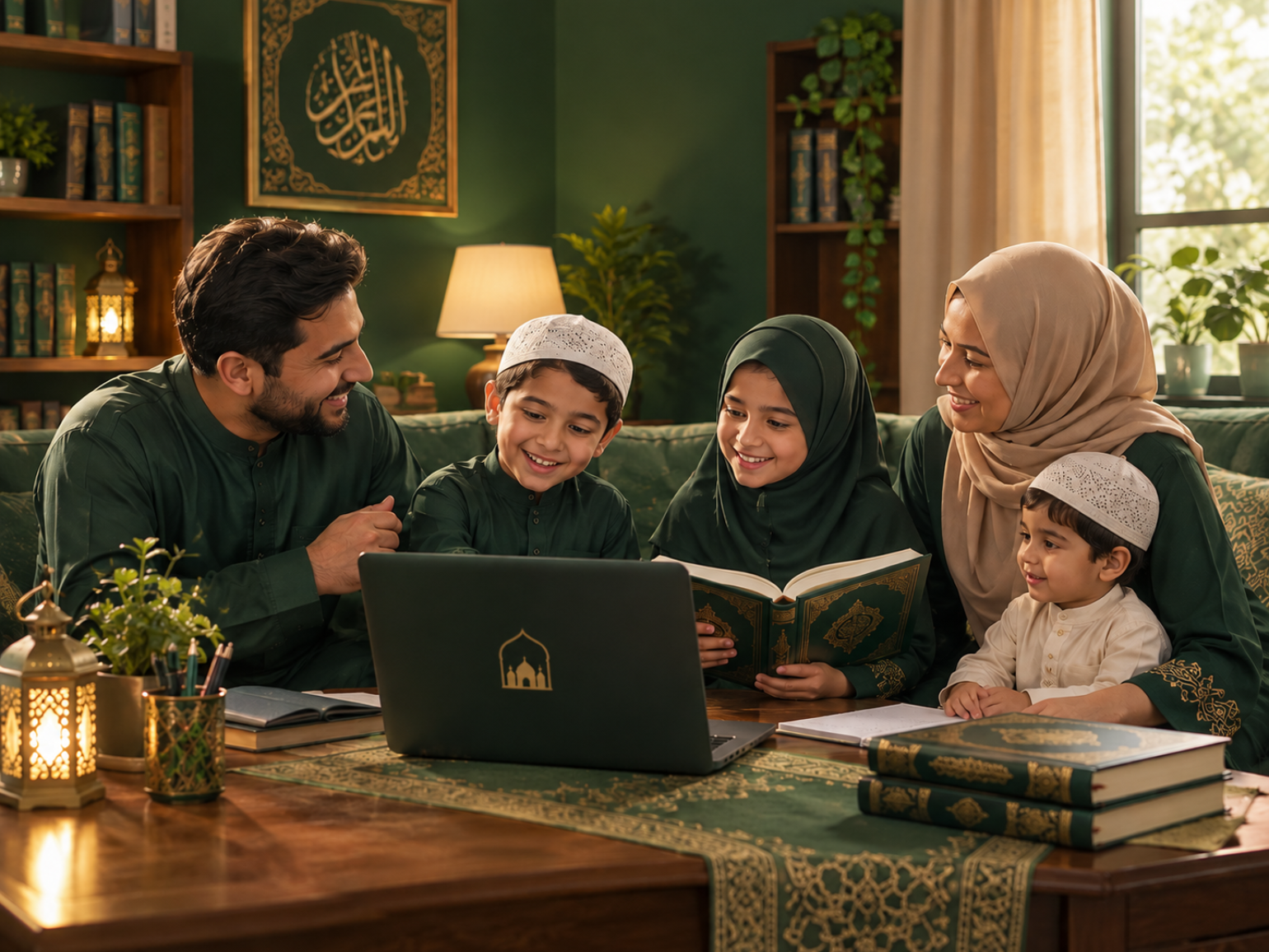 Online Quran Learning Session for Children and Adults